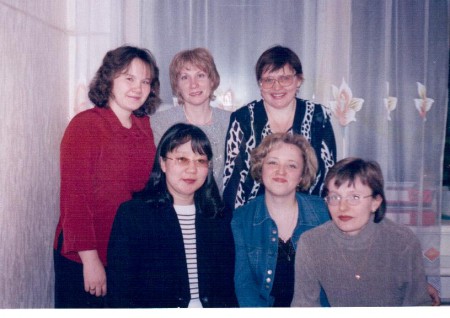 Я со своими однокурсниками